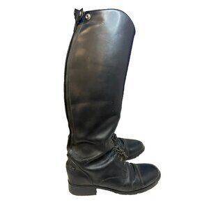 Ariat Women 7.5 Heritage Contour Field Zip Tall Riding Boot Leather Equestrian